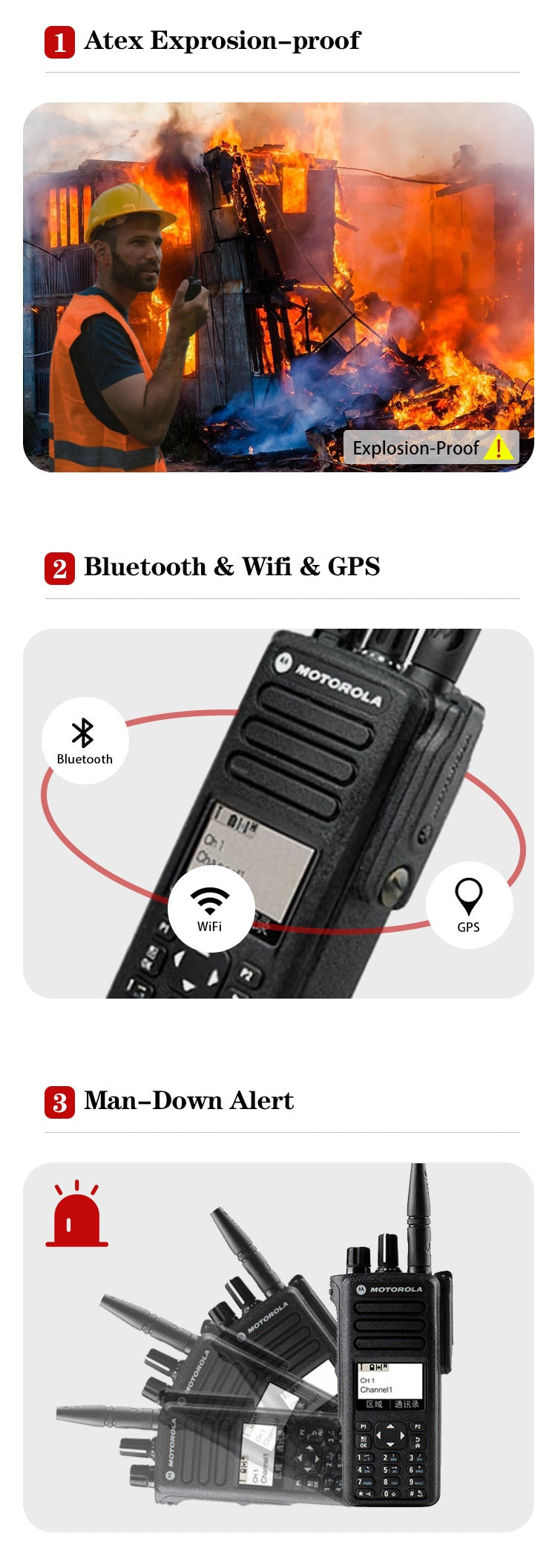 Motorola Digital Radio DP4800