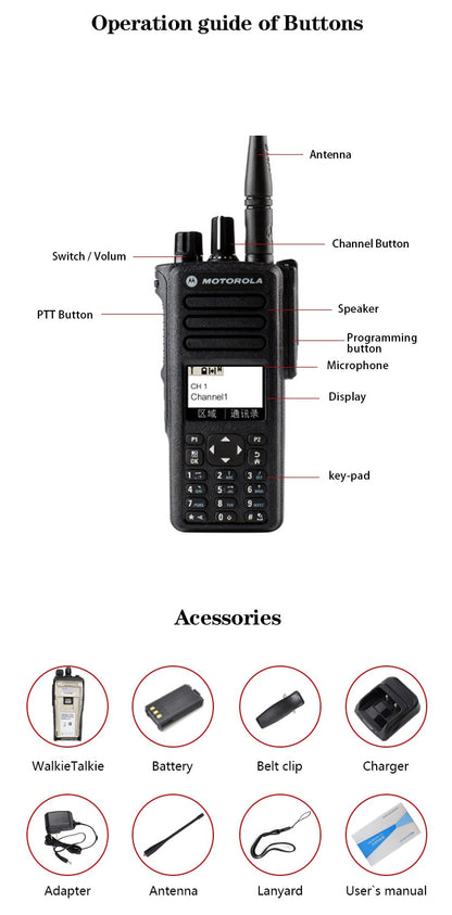Motorola Digital Radio DP4800