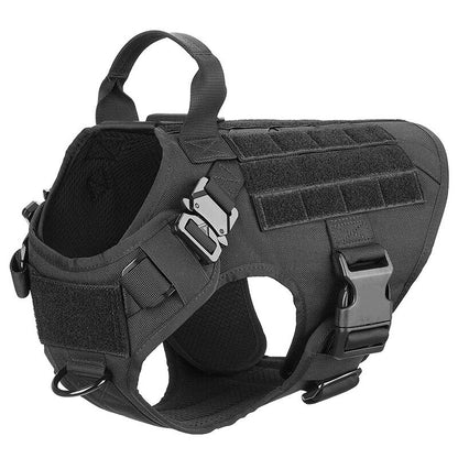 Dog Collar Military Dog Harness And Leash Set